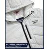 image:imageReebok Mens Heavy Insulated Puffer Coat Water amp Wind Resistant with Hood  Quilted Insulation and DownAlternative Fill for Warmth Without Bulk Windproof Shell for Ski Trips or Daily UseWhite