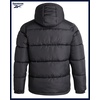 image:imageReebok Mens Heavyweight Insulated Quilted Puffer Jacket Water Resistant  Wind and Water Resistant Shell with BomberInspired Silhouette Bubble Quilting for Warmth Reliable Daily WearFog