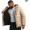 image:imageReebok Mens Heavyweight Sherpa Lined Puffer Parka Quilted Ski Jacket  Water and Wind Resistant Shell Keeps You Dry Durable Build for Daily Commutes or Outdoor AdventuresSand