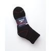 image:imageReebok Mens High Quarter Socks Arch Support Cushioned Athletic Socks 6 Pack  Lightweight Stretch Performance Fabric Cushioned Comfort Arch Support High Quarter Crew Shoe Size 6125Black