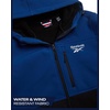 image:imageReebok Mens Jacket Lightweight Softshell Jacket Sherpa Fleece Lined Coat  Water Resistant ZipUp Shell with Clean Athletic Cut Packable Design for Travel Versatile for Hiking or Weekend WearClassic Blue