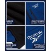 image:imageReebok Mens Jacket Lightweight Softshell Jacket Sherpa Fleece Lined Coat  Water Resistant ZipUp Shell with Clean Athletic Cut Packable Design for Travel Versatile for Hiking or Weekend WearClassic Blue