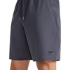 image:imageReebok Mens Jumpstart 8 Short Standard Fit Lightweight Poly FabricEbony