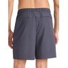 image:imageReebok Mens Jumpstart 8 Short Standard Fit Lightweight Poly FabricEbony