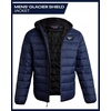 image:imageReebok Mens Lightweight Quilted Packable Puffer Jacket Plus Size 2X5X  Durable WeatherResistant Shell Blocks Wind and Light Moisture Structured Hood Secure Zip Pockets for Daily WearSolid Vector Navy