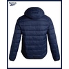 image:imageReebok Mens Lightweight Quilted Packable Puffer Jacket Plus Size 2X5X  Durable WeatherResistant Shell Blocks Wind and Light Moisture Structured Hood Secure Zip Pockets for Daily WearSolid Vector Navy