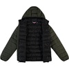 image:imageReebok Mens Lightweight Quilted Packable Puffer Jacket Plus Size 2X5X  Durable WeatherResistant Shell Blocks Wind and Light Moisture Structured Hood Secure Zip Pockets for Daily WearOlive