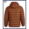 image:imageReebok Mens Lightweight Quilted Packable Puffer Jacket Plus Size 2X5X  Durable WeatherResistant Shell Blocks Wind and Light Moisture Structured Hood Secure Zip Pockets for Daily WearMocha