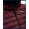 image:imageReebok Mens Lightweight Quilted Packable Puffer Jacket Plus Size 2X5X  Durable WeatherResistant Shell Blocks Wind and Light Moisture Structured Hood Secure Zip Pockets for Daily WearClassic Maroon