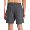 image:imageReebok Mens Locker 7 Short Standard Fit Midweight Stretch CottonPoly FabricCharcoal Heather