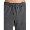 image:imageReebok Mens Locker 7 Short Standard Fit Midweight Stretch CottonPoly FabricCharcoal Heather