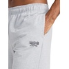 image:imageReebok Mens Locker 7 Short Standard Fit Midweight Stretch CottonPoly FabricGrey Heather