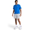 image:imageReebok Mens Locker 7 Short Standard Fit Midweight Stretch CottonPoly FabricGrey Heather