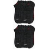 image:imageReebok Mens Low Cut Socks Cushioned Moisture Wicking Athletic Socks 12 Pack  Stretch Performance Reinforced Heel amp Toe Arch Support Low Cut No Show Shoe Size 6125Black Logo