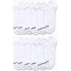 image:imageReebok Mens Low Cut Socks Moisture Wicking Cushioned Athletic Socks 12 Pack  Stretch Performance Reinforced Heel amp Toe Arch Support Low Cut No Show Shoe Size 6125Classic White