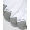 image:imageReebok Mens Low Cut Socks Moisture Wicking Cushioned Athletic Socks 6 Pack  Stretch Performance Reinforced Heel amp Toe Arch Support Low Cut No Show Shoe Size 6125Bright White