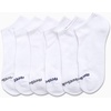 image:imageReebok Mens Low Cut Socks Moisture Wicking Cushioned Athletic Socks 6 Pack  Stretch Performance Reinforced Heel amp Toe Arch Support Low Cut No Show Shoe Size 6125Classic White