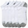 image:imageReebok Mens Low Cut Socks Moisture Wicking Cushioned Athletic Socks 6 Pack  Stretch Performance Reinforced Heel amp Toe Arch Support Low Cut No Show Shoe Size 6125Bright White