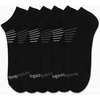 image:imageReebok Mens Low Cut Socks Moisture Wicking Cushioned Athletic Socks 6 Pack  Stretch Performance Reinforced Heel amp Toe Arch Support Low Cut No Show Shoe Size 6125Pure Black