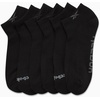 image:imageReebok Mens Low Cut Socks Moisture Wicking Cushioned Athletic Socks 6 Pack  Stretch Performance Reinforced Heel amp Toe Arch Support Low Cut No Show Shoe Size 6125All Black