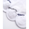 image:imageReebok Mens Low Cut Socks Moisture Wicking Cushioned Athletic Socks 6 Pack  Stretch Performance Reinforced Heel amp Toe Arch Support Low Cut No Show Shoe Size 6125Classic White