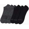 image:imageReebok Mens Low Cut Socks Moisture Wicking Cushioned Athletic Socks 6 Pack  Stretch Performance Reinforced Heel amp Toe Arch Support Low Cut No Show Shoe Size 6125GreyBlack