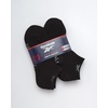 image:imageReebok Mens Low Cut Socks Moisture Wicking Cushioned Athletic Socks 6 Pack  Stretch Performance Reinforced Heel amp Toe Arch Support Low Cut No Show Shoe Size 6125Black Coal