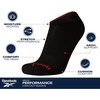 image:imageReebok Mens Low Cut Socks Moisture Wicking Cushioned Athletic Socks 6 Pack  Stretch Performance Reinforced Heel amp Toe Arch Support Low Cut No Show Shoe Size 6125GreyBlack