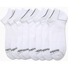 image:imageReebok Mens Low Cut Socks Moisture Wicking Cushioned Athletic Socks 8 Pack  Stretch Performance Reinforced Heel amp Toe Arch Support Low Cut No Show Shoe Size 6125All White