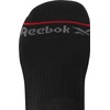 image:imageReebok Mens Low Cut Socks Moisture Wicking Cushioned Athletic Socks 8 Pack  Stretch Performance Reinforced Heel amp Toe Arch Support Low Cut No Show Shoe Size 6125Pure Black