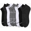 image:imageReebok Mens Low Cut Socks Moisture Wicking Cushioned Athletic Socks 8 Pack  Stretch Performance Reinforced Heel amp Toe Arch Support Low Cut No Show Shoe Size 6125Grey Assorted