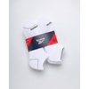 image:imageReebok Mens Low Cut Socks Moisture Wicking Cushioned Athletic Socks 8 Pack  Stretch Performance Reinforced Heel amp Toe Arch Support Low Cut No Show Shoe Size 6125All White