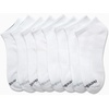 image:imageReebok Mens Low Cut Socks Moisture Wicking Cushioned Athletic Socks 8 Pack  Stretch Performance Reinforced Heel amp Toe Arch Support Low Cut No Show Shoe Size 6125White