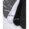 image:imageReebok Mens Low Cut Socks Moisture Wicking Cushioned Athletic Socks 8 Pack  Stretch Performance Reinforced Heel amp Toe Arch Support Low Cut No Show Shoe Size 6125Grey Assorted