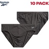 image:imageReebok Mens Low Rise Briefs  10 Pack Performance Mens Underwear with Pouch  Redefine your daily essentials with the Reebok Mens Low Rise Briefs  10 Pack Soft Cotton Underwear Briefs with Supportive CBlackCharcoal