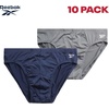 image:imageReebok Mens Low Rise Briefs  10 Pack Performance Mens Underwear with Pouch  Redefine your daily essentials with the Reebok Mens Low Rise Briefs  10 Pack Soft Cotton Underwear Briefs with Supportive CBlueOrangeGrey