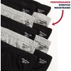 image:imageReebok Mens Low Rise Briefs 10 Pack Soft Stretch Cotton Underwear Briefs  Low Rise Cut Sits Comfortably Below the Waist for a Smooth Fit Under Jeans or Joggers Reduces IrritationBlackGrey