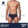 image:imageReebok Mens Low Rise Briefs 10 Pack Soft Stretch Cotton Underwear Briefs  Low Rise Cut Sits Comfortably Below the Waist for a Smooth Fit Under Jeans or Joggers Reduces IrritationBlackGrey