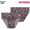 image:imageReebok Mens Low Rise Briefs 10 Pack Soft Stretch Cotton Underwear Briefs  Smooth SecondSkin Feel with Breathable Flexible Fabric QuickDry Tagless Comfort Built for Everyday SupportMaritime BlueCharcoal HeatherBluePrintTibetan Red