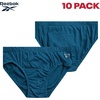 image:imageReebok Mens Low Rise Briefs 10 Pack Soft Stretch Cotton Underwear Briefs  Smooth SecondSkin Feel with Breathable Flexible Fabric QuickDry Tagless Comfort Built for Everyday SupportNavyOcean BlueLight GreyBlack