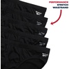 image:imageReebok Mens Low Rise Briefs 5 Pack Athletic Underwear with Contour PouchAll Black