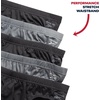 image:imageReebok Mens Low Rise Briefs 5 Pack Athletic Underwear with Contour PouchBlackened PearlStone Grey