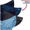 image:imageReebok Mens Low Rise Briefs 5 Pack Athletic Underwear with Contour PouchBluesCharcoal