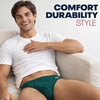 image:imageReebok Mens Low Rise Briefs 5 Pack Athletic Underwear with Contour PouchBluesCharcoal