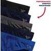 image:imageReebok Mens Low Rise Briefs 5 Pack Athletic Underwear with Contour PouchMaritime BlueCayenneBlueMonumentMaritime Blue