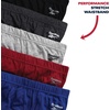image:imageReebok Mens Low Rise Briefs 5 Pack Soft Stretch Cotton Underwear Briefs  Smooth SecondSkin Feel with Breathable Stretch QuickDry MoistureWicking Fabric Blend for Everyday SupportBlackSurf the WebGreyTibetan RedCharcoal