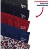 image:imageReebok Mens Low Rise Briefs 5 Pack Soft Stretch Cotton Underwear Briefs  Smooth SecondSkin Feel with Breathable Stretch QuickDry MoistureWicking Fabric Blend for Everyday SupportMaritime BlueCharcoal HeatherBluePrintTibetan Red