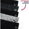 image:imageReebok Mens Low Rise Briefs 5 Pack Soft Stretch Cotton Underwear Briefs  Smooth SecondSkin Feel with Breathable Stretch QuickDry MoistureWicking Fabric Blend for Everyday SupportBlackHeather GreyCharcoal Heather