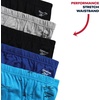 image:imageReebok Mens Low Rise Briefs 5 Pack Soft Stretch Cotton Underwear Briefs  Smooth SecondSkin Feel with Breathable Stretch QuickDry MoistureWicking Fabric Blend for Everyday SupportBlackSurf the WebHeather GreyPrintBlack