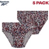 image:imageReebok Mens Low Rise Briefs 5 Pack Soft Stretch Cotton Underwear Briefs  Smooth SecondSkin Feel with Breathable Stretch QuickDry MoistureWicking Fabric Blend for Everyday SupportMaritime BlueCharcoal HeatherBluePrintTibetan Red